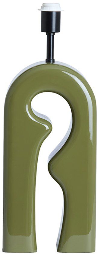 Light & Living MISTRA tafellamp groen hout E27