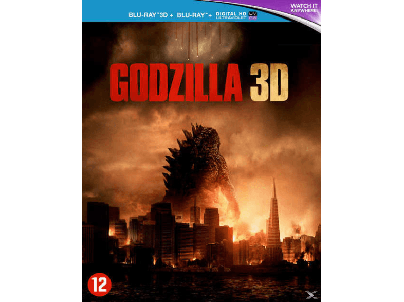 VSN / KOLMIO MEDIA Godzilla blu-ray (3D)