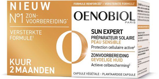 OENOBIOL Sun Expert Gevoelige Huid - 2x30 capsules