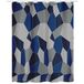 MSV Douchegordijn Polyester Textiel - Anti-Schimmel en Antibacterieel Douchegordijn met Moderne Uitstraling - Neutraal Design