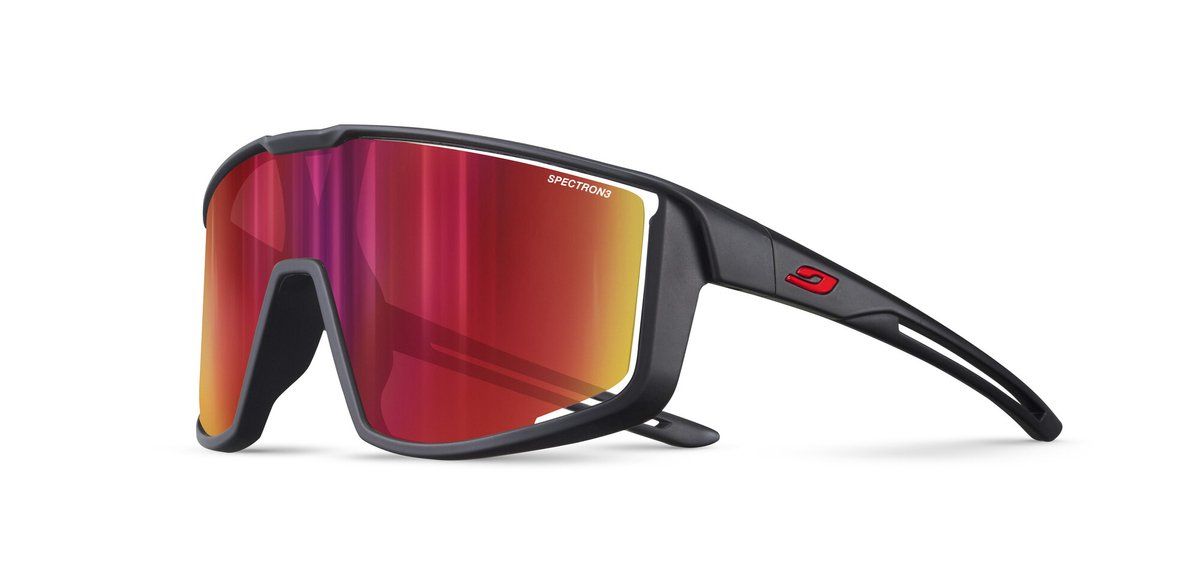 Julbo FURY S Spectron 3 Sunglasses 8-12Y Kids - rood/zwart
