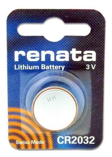 Renata CR2032 3 Volt Lithium Battery
