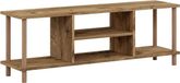 In And Outdoormatch meuble TV Neha - 120x29x43 cm - aspect bois - panneau de particules