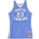 Unchee Maillot de basket-ball pour homme, authentique maillot NCAA n°23 Michael Jordan Unchee domicile