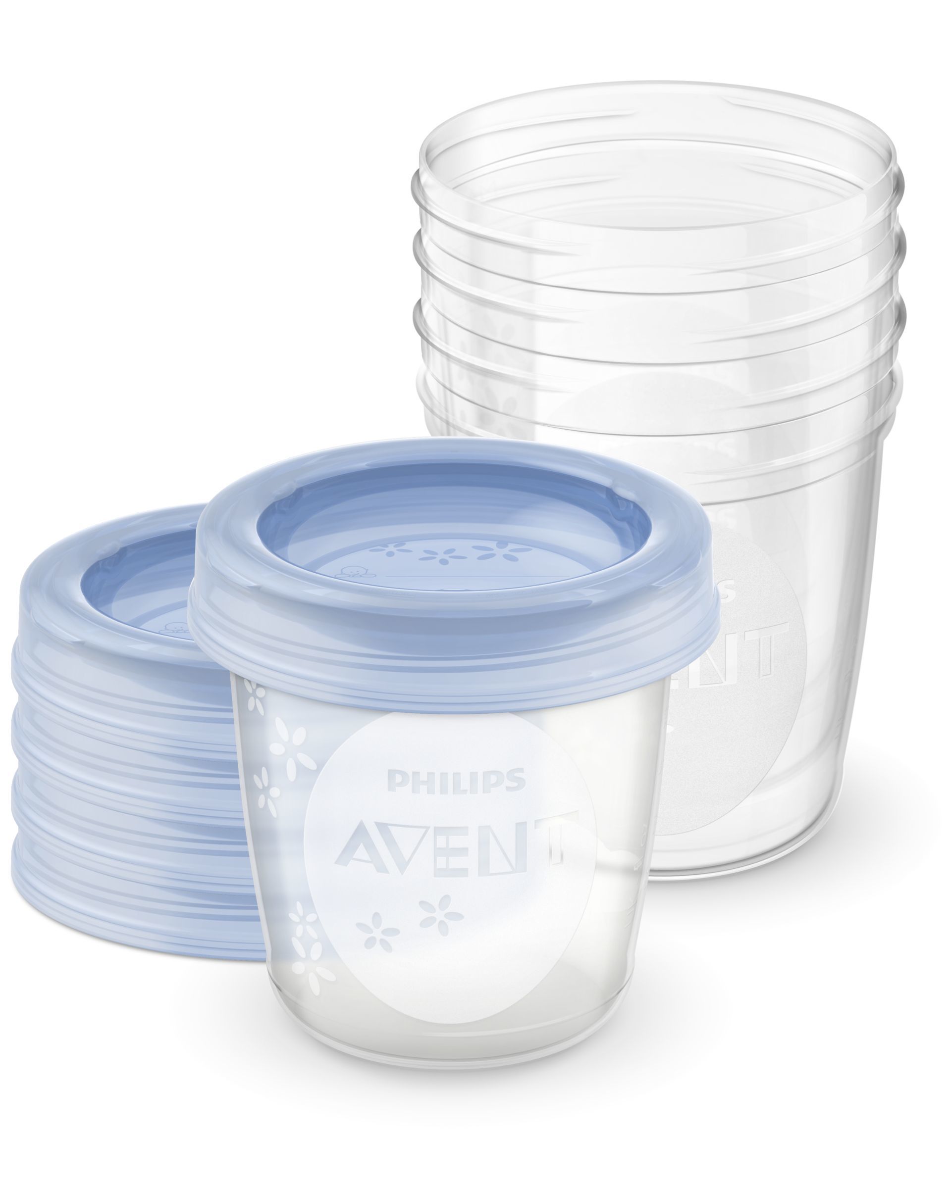 Philips AVENT SCF619/05 Bewaarbekers voor moedermelk - 180 ml - 5 stuks
