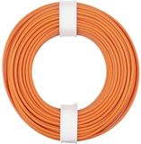 Donau Elektronik 150-017 Draad 1 x 0.50 mm² Oranje 10 m