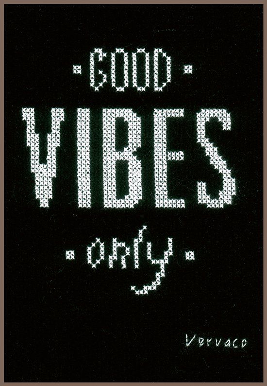 Vervaco Borduurpakket Good Vibes - 5413480456116