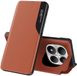 Techsuit Hoesje geschikt voor Xiaomi Redmi Note 15 Pro 5G - eFold Book Case - Oranje