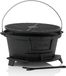 BBQ-Toro poêle à grill en fonte avec grille | 43 x 42 x 21,5 cm | Style Hibachi