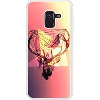 Samsung Bedrukt siliconen hoesje compatibel met Galaxy A8 2018 Cerf Hipster