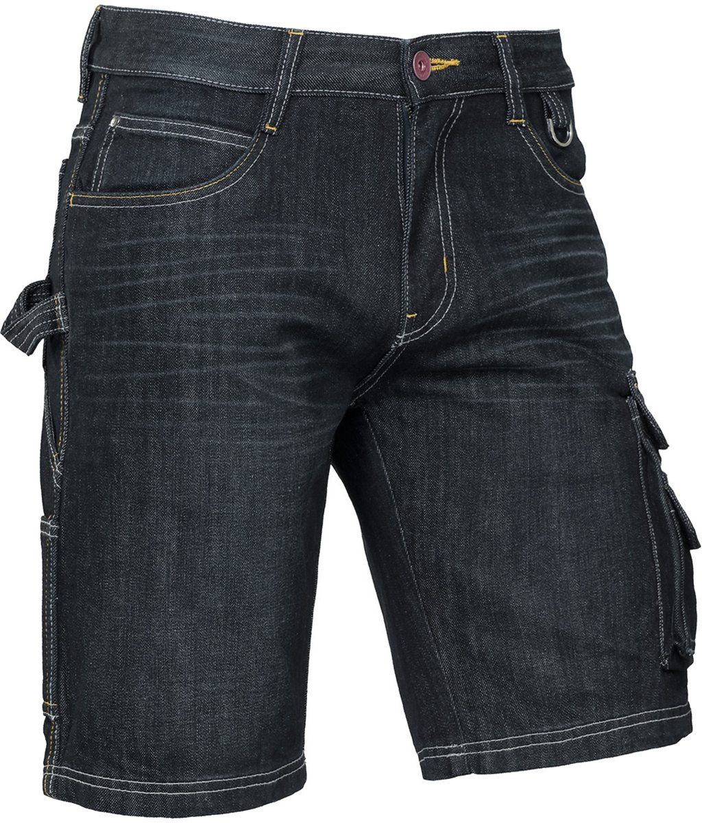 Brams Paris Korte werkbroeken RUBEN Korte spijkerbroek DarkstoneW30