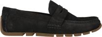 CLARKS Slipper Corsley Teenslipper Heren Leer Diepblauw Maat 45