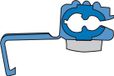Carpoint Kabelverbinders 1560 blauw blister 5-stuks