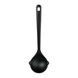 Grunwerg Greenworks soeplepel, gerecycled PET, 35,5 cm, zwart