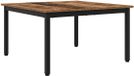 vidaXL Salontafel oudhout 80 x 80 x 45 cm bewerkt hout