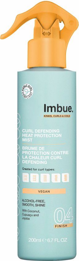 Imbue Curl Defending Heat Protection Mist - 200ml