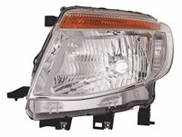 TarosTrade 37-3151-L-76189 koplamp, handmatig/elektrisch, chroom links