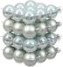 Othmar Decorations Petites boules de Noël - 36x pc - vert menthe - D4 cm - verre - décoration de Noël