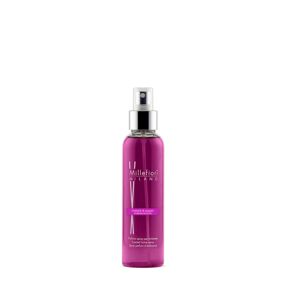 Millefiori Rhubarb & Pepper Air Freshener Spray - Pink - 150 ml
