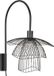Forestier Papillon Lampe murale Noir