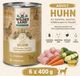 Wildes Land Dog Can Classic Puppy Kip met Wortel & Appel - 6 x 400 g