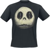 The Nightmare Before Christmas Jack - Sally - Skull Heren T-shirt - Zwart - M