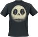 The Nightmare Before Christmas Jack - Sally - Skull Heren T-shirt - Zwart - M