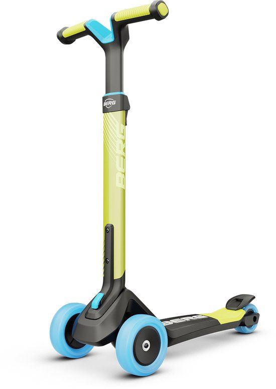 BERG Nexo Kinderstep - 3 Wielen - Lime - Opvouwbaar - Verstelbaar