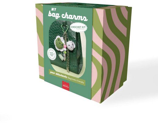 LA PETITE épicerie La Petite Epicerie Kit DIY Crochet - My Bag Charms / Mijn Tasbedels - MATCHA CLUB