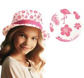 FIESTAS GUIRCA Zomermuts met flamingo's (kindermaat)