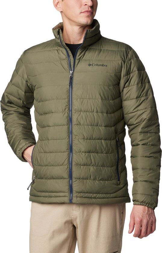 Columbia Powder Lite™ II Jacket Men's Outdoorjas - Stone Green - Maat L