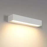 Comely 16W Binnen/Buiten Wandlamp, Witte Buiten LED Lamp Waterdicht IP65, Buitenmuurverlichting voor Terras Entree Tuin Garage, 3000K Warm Wit
