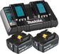 Makita 199484-8 Power Source Kit - 1x DC18RD + 2x BL1860B