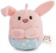 NICI Mymochi Knuffeldier haas Pibu met stippen, 5 cm, Rose