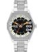 Diesel Scraper DZ2172 Horloge - Staal - Zilverkleurig - Ø 43 mm