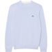 Lacoste Pull Regular Fit col rond bleu, Uni