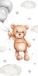 Teddy Bear Serviette de plage 70 x 140 cm