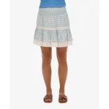 Superdry Minirok met kant en print - Dames - Rokken