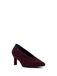 DERIMOD Heeled Shoes Suede Leather Heeled Shoes