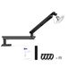 NEEWER Microfoonstandaard, laag profiel gedempte microfoonhouder boom arm bureauhouder met kogelkop en 3/8" 5/8" adapters compatibel met Blue Yeti Snowball HyperX QuadCast SoloCast Shure, Max