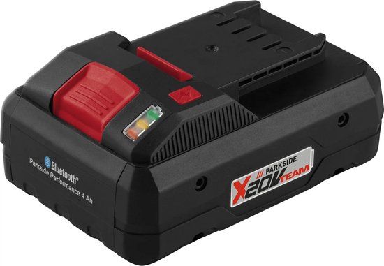 Parkside Performance 20V 4Ah Smart Accu - Met bluetooth en App - Lithium-ion Accu