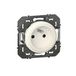 LEGRAND - Prise Electrique Murale 16A avec Terre dooxie EasyRéno - Prise 2P + T Faible Profondeur - Fabriqué En France - Blanc