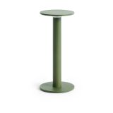 HAY Lampe à poser LED rechargeable HOST PORTABLE, vert olive 22 cm IP44