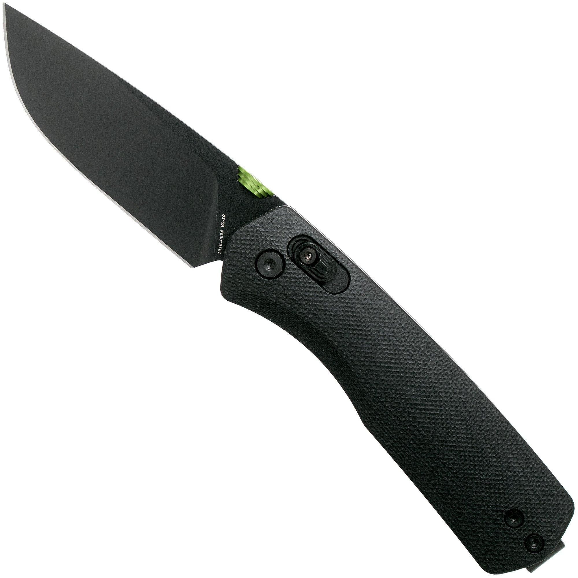 The James Brand The Carter - Black G10 - Black - KN108113-00