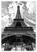 Paris Calvendo Paris noir blanc (Calendrier mural 2027 DIN A3 horizontal), CALVENDO calendrier mensuel