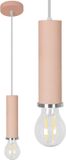 TooLight Roze hanglamp - modern design - verstelbaar snoer - E27 fitting - 16 cm