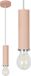 TooLight Roze hanglamp - modern design - verstelbaar snoer - E27 fitting - 16 cm
