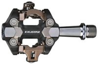 MTB Exustar E-PM222 Mountainbike Pedalen Zilver