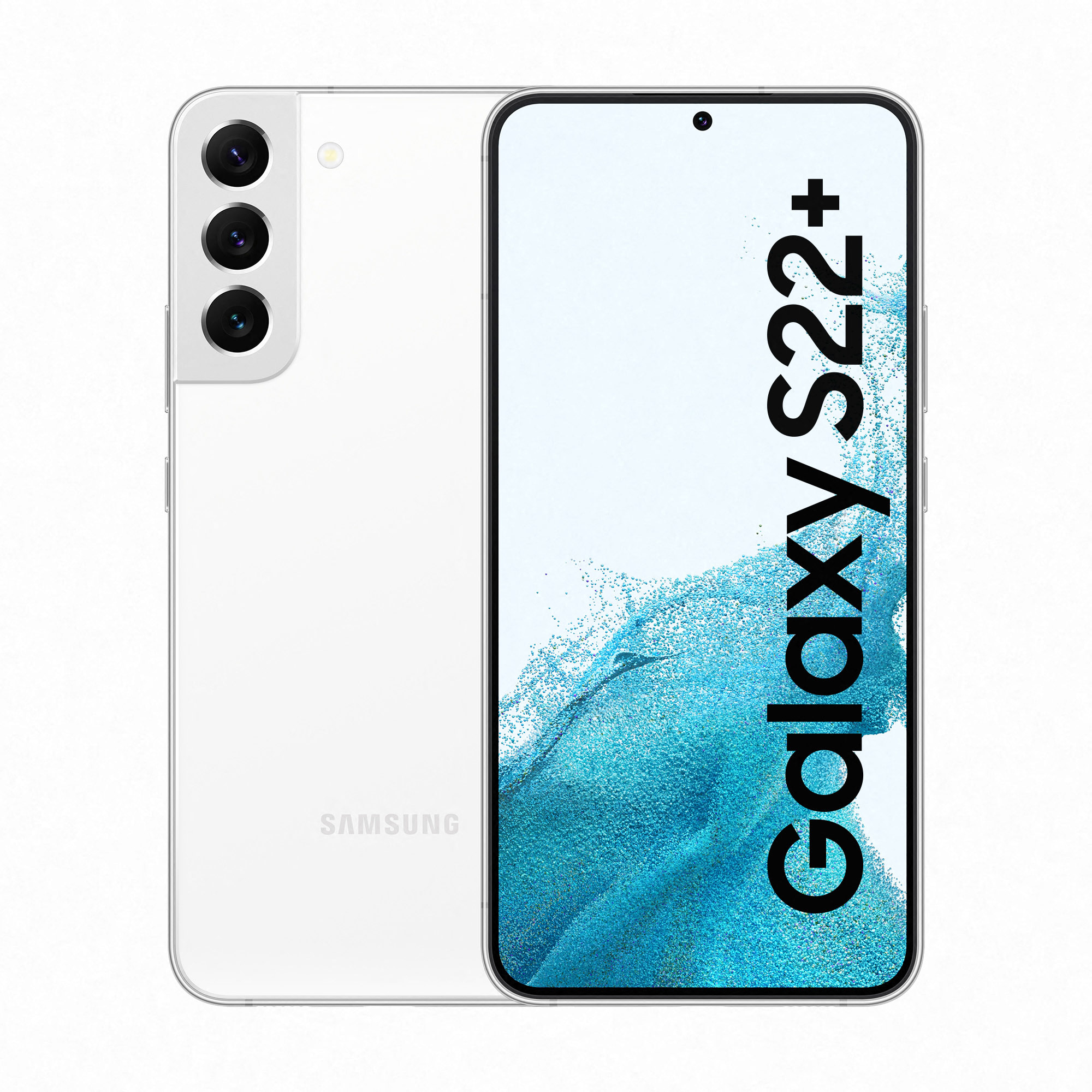 Samsung Galaxy S22+ 128 GB / phantom white / (dualsim) / 5G
