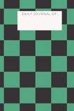 6x9 Checkered Geometric Daily Journal
